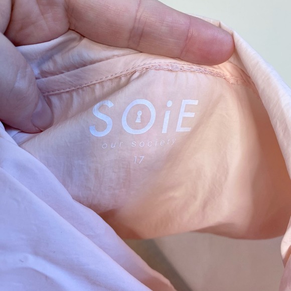 Soie pink lightweight windbreaker S/M - Picture 9 of 11